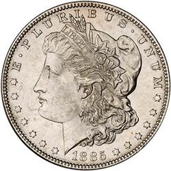 [L#0705] 1885-S $1 PCGS MS64