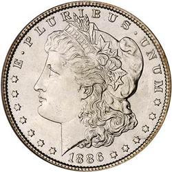 [L#0706] BERMUDA 1886 S$1 PCGS MS68 POP: 3/0