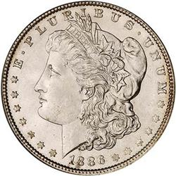 [L#0707] BERMUDA 1886 S$1 PCGS MS67