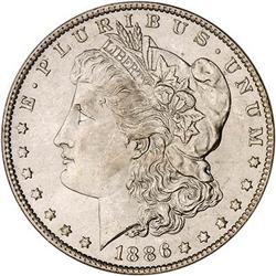 [L#0712] BERMUDA 1886-O S$1 PCGS MS64