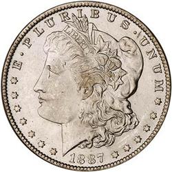 [L#0720] BERMUDA 1887/6-O S$1 PCGS MS64