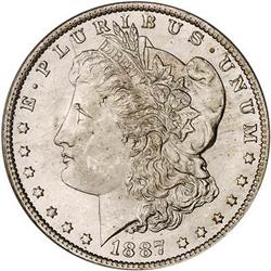 [L#0722] BERMUDA 1887-O S$1 PCGS MS65