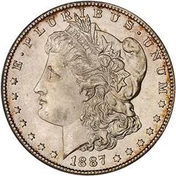 [L#0726] 1887-S $1 PCGS MS66