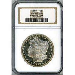 [L#0730] 1888 $1 NGC MS66 DPL