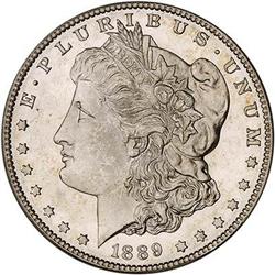 [L#0750] 1889-S $1 PCGS MS63 DMPL