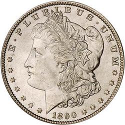 [L#0752] BERMUDA 1890 S$1 PCGS MS65