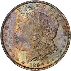 [L#0753] 1890 $1 PCGS MS65