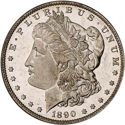 [L#0761] 1890-O $1 PCGS MS65 DMPL POP 16/1