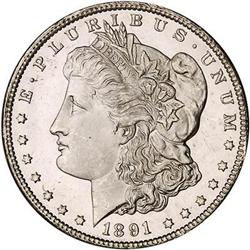 [L#0771] BERMUDA 1891-CC S$1 PCGS MS65