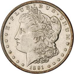 [L#0776] 1891-CC $1 AU50