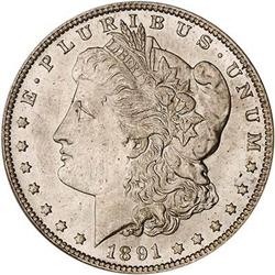 [L#0780] BERMUDA 1891-O S$1 PCGS MS64