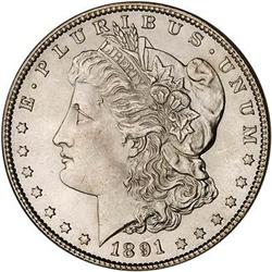 [L#0782] 1891-S $1 PCGS MS65