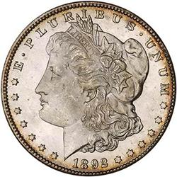 [L#0784] 1892-CC $1 PCGS MS66 POP: 17/2