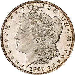 [L#0785] BERMUDA 1892-CC S$1 PCGS MS65