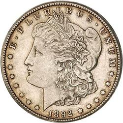 [L#0786] 1892-CC $1 AU50