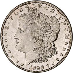 [L#0792] 1893-CC $1 PCGS MS63