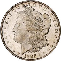 [L#0797] BERMUDA 1893-O S$1 PCGS MS63