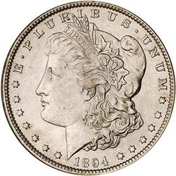 [L#0804] BERMUDA 1894 S$1 PCGS MS64