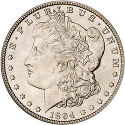 [L#0805] BERMUDA 1894-O S$1 PCGS MS64