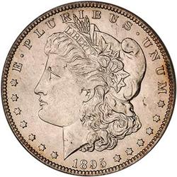 [L#0814] 1895-O $1 PCGS AU58