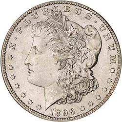 [L#0825] BERMUDA 1896-S S$1 PCGS MS64