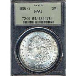 [L#0826] 1896-S $1 PCGS MS64