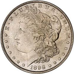 [L#0837] 1898 $1 PCGS MS66