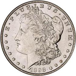 [L#0840] 1898-O $1 PCGS MS66