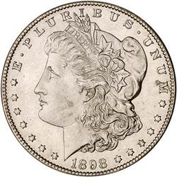 [L#0841] BERMUDA 1898-S S$1 PCGS MS66