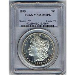 [L#0847] 1899 $1 PCGS MS65DMPL