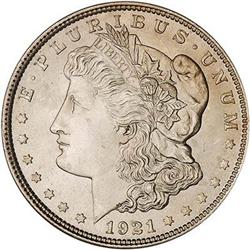 [L#0897] 1921 Morgan $1 PCGS MS66