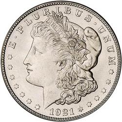 [L#0902] 1921-S Morgan $1 PCGS MS66