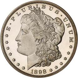 [L#0906] 1898 S$1 NGC PR67 DCAM