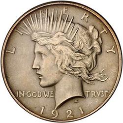[L#0909] 1921 Peace $1 NGC PF65 POP: 2/0