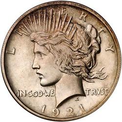 [L#0910] 1921 Peace $1 NGC PF64 Satin Pop: 6/1