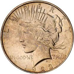 [L#0914] 1923-D $1 PCGS MS66 EX LEE & SHAPIRO