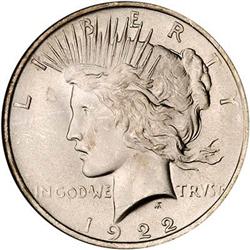 [L#0925] 1922 S$1 NGC MS67