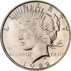 [L#0926] 1922-D S$1 NGC MS66