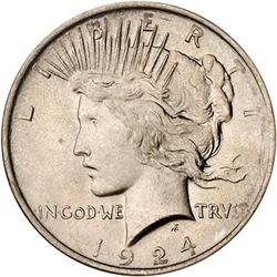 [L#0931] 1924 S$1 NGC MS66