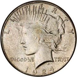 [L#0932] 1924-S S$1 NGC MS65