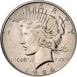 [L#0936] 1926-D S$1 NGC MS66