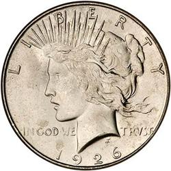 [L#0937] 1926-S S$1 NGC MS65