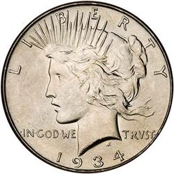 [L#0943] 1934 S$1 NGC MS65