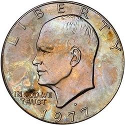 [L#0949] 1977-D Ike $1 PCGS MS65