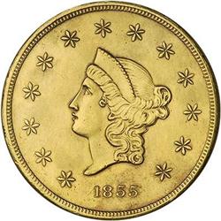 [L#0954] 1855 Wass, Molitor $50 Net EF45 smoothed