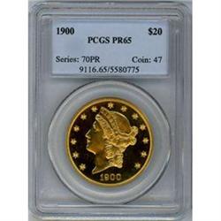 [L#0959] 1900 $20 PCGS PF65