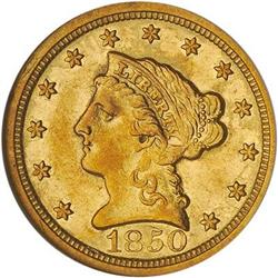 [L#0973] 1851-O $2 1/2 N MS55