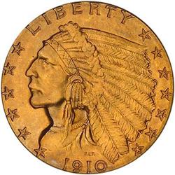 [L#0984] 1910 $2.50 PCGS MS65