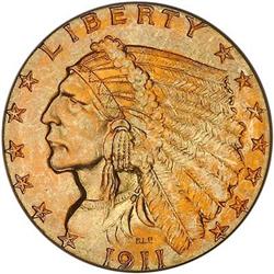 [L#0985] 1911 $2.50 PCGS MS65