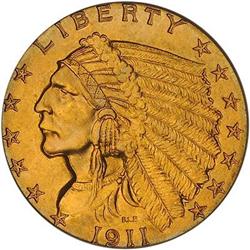 [L#0986] 1911-D $2.50 PCGS MS65